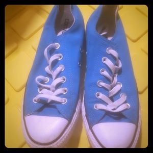 Blue Converse